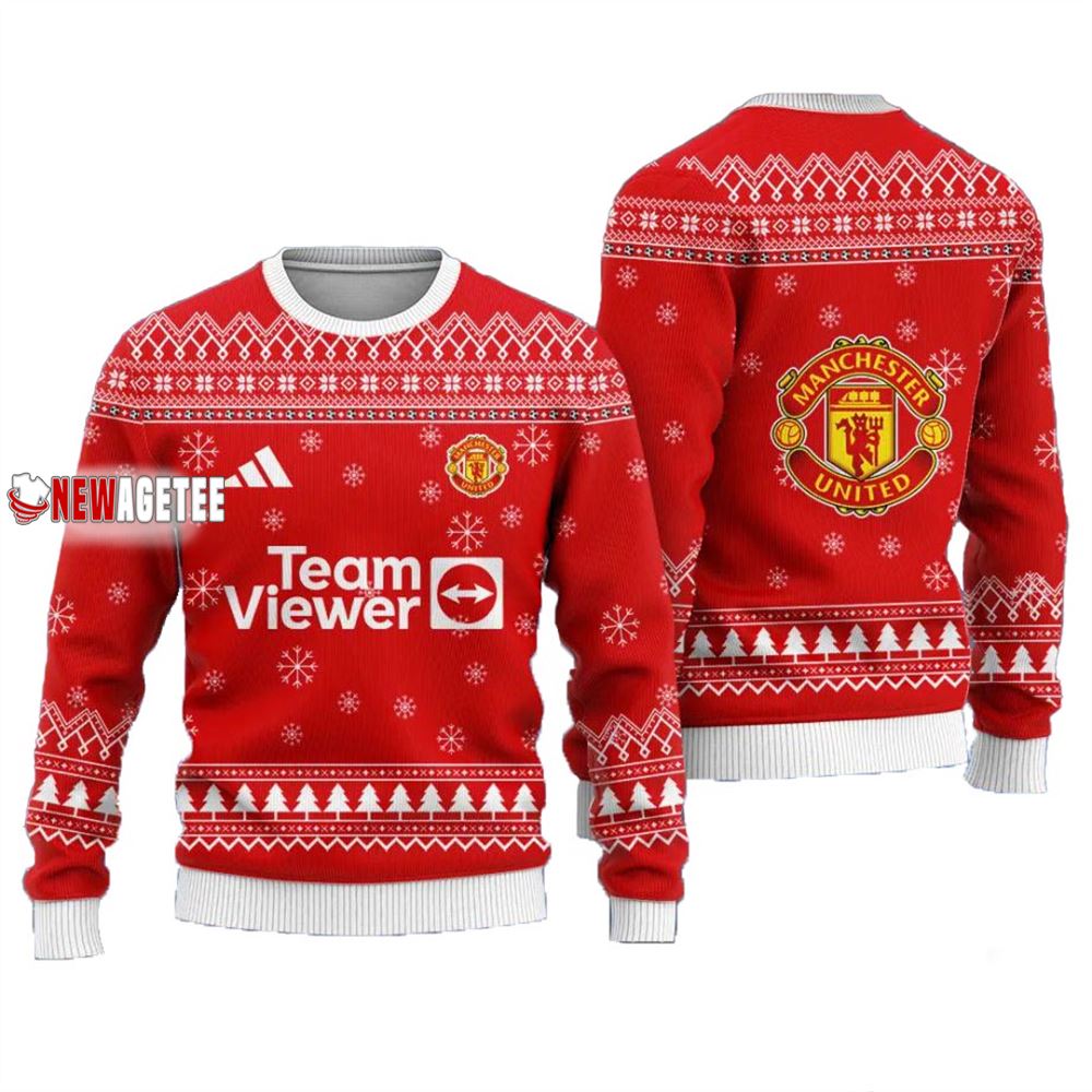 Manchester United Fc Christmas Ugly Sweater