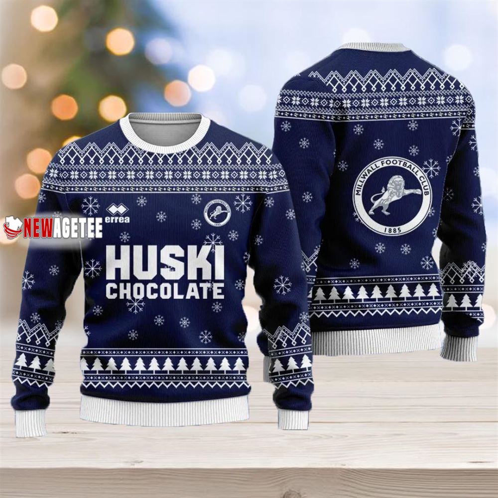 Millwall Fc Christmas Ugly Sweater
