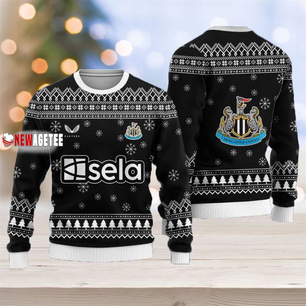 Newcastle United Fc Christmas Ugly Sweater