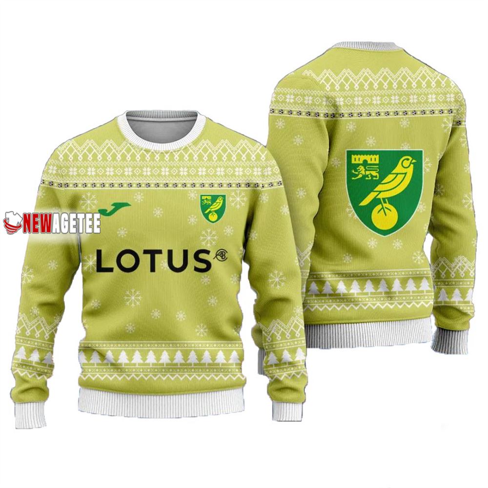 Norwich City Fc Christmas Ugly Sweater