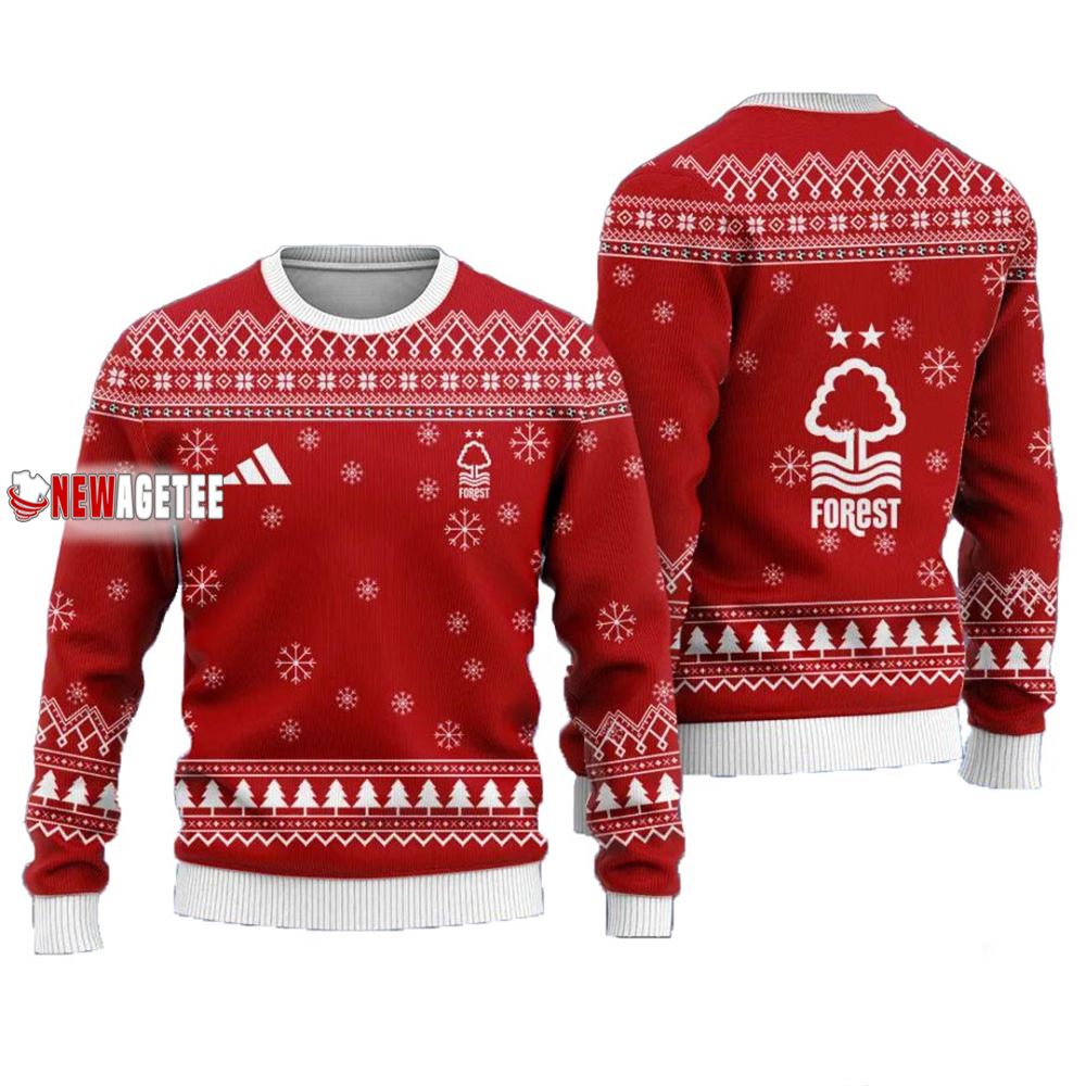 Nottingham Forest Fc Christmas Ugly Sweater