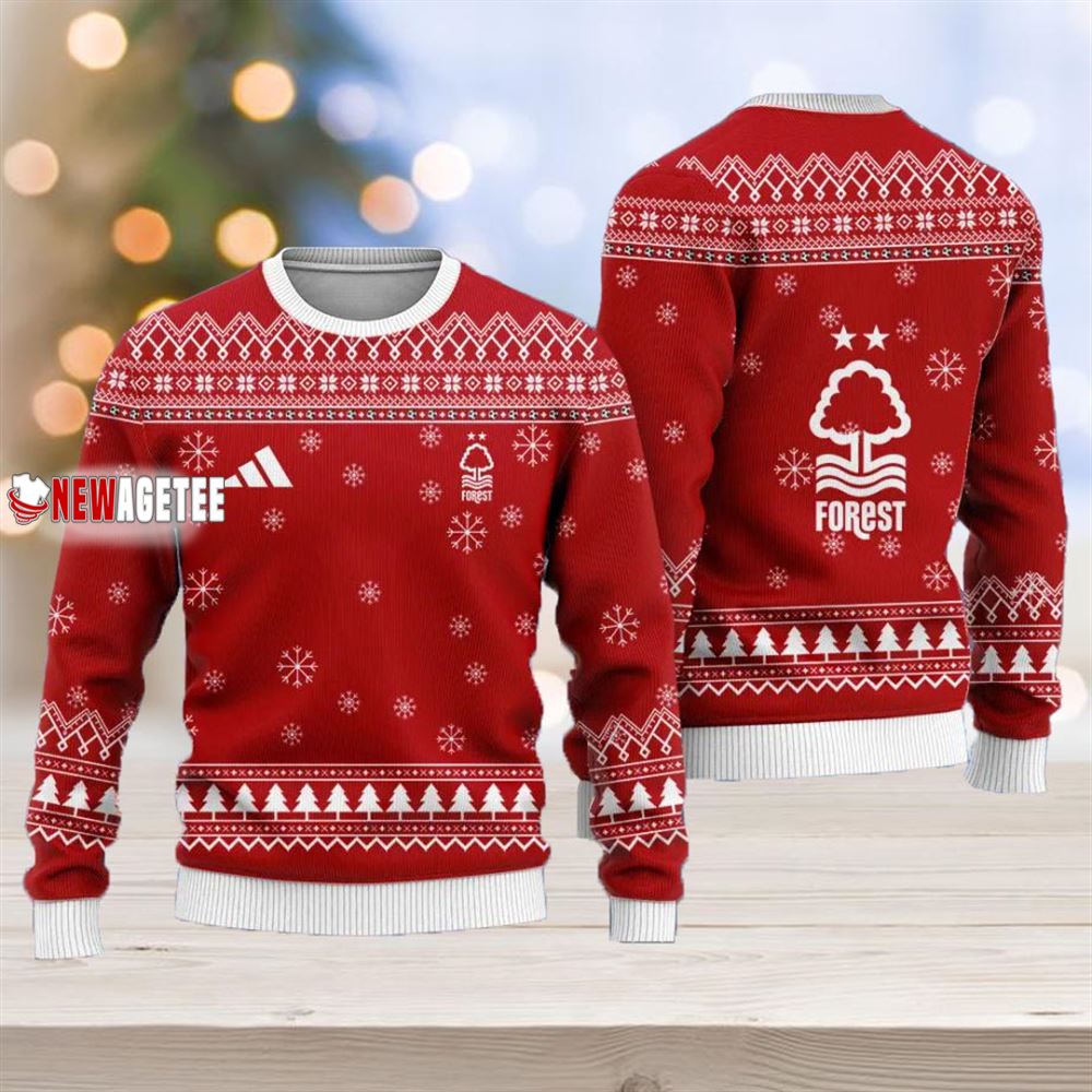 Nottingham Forest Fc Christmas Ugly Sweater