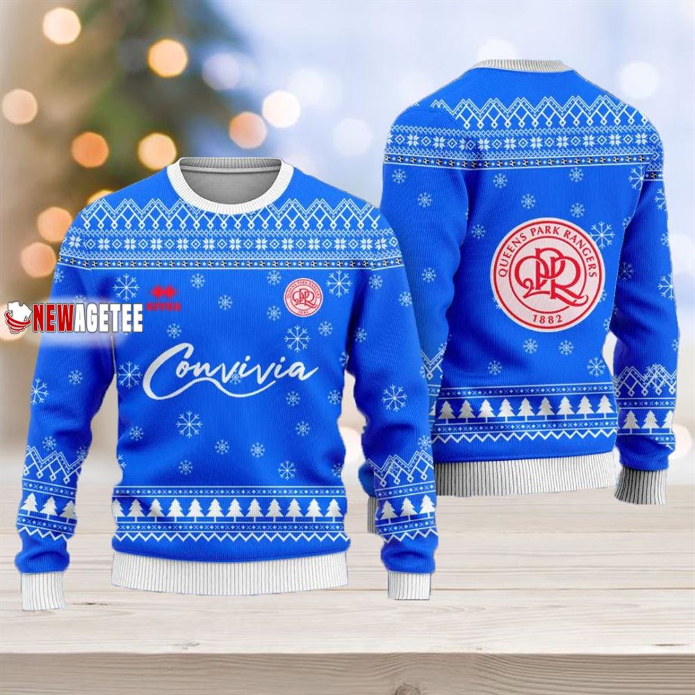 Queens Park Rangers Fc Christmas Ugly Sweater