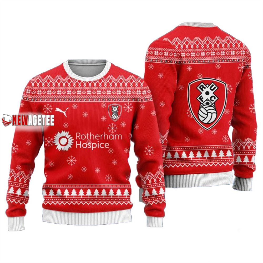 Rotherham United Fc Christmas Ugly Sweater