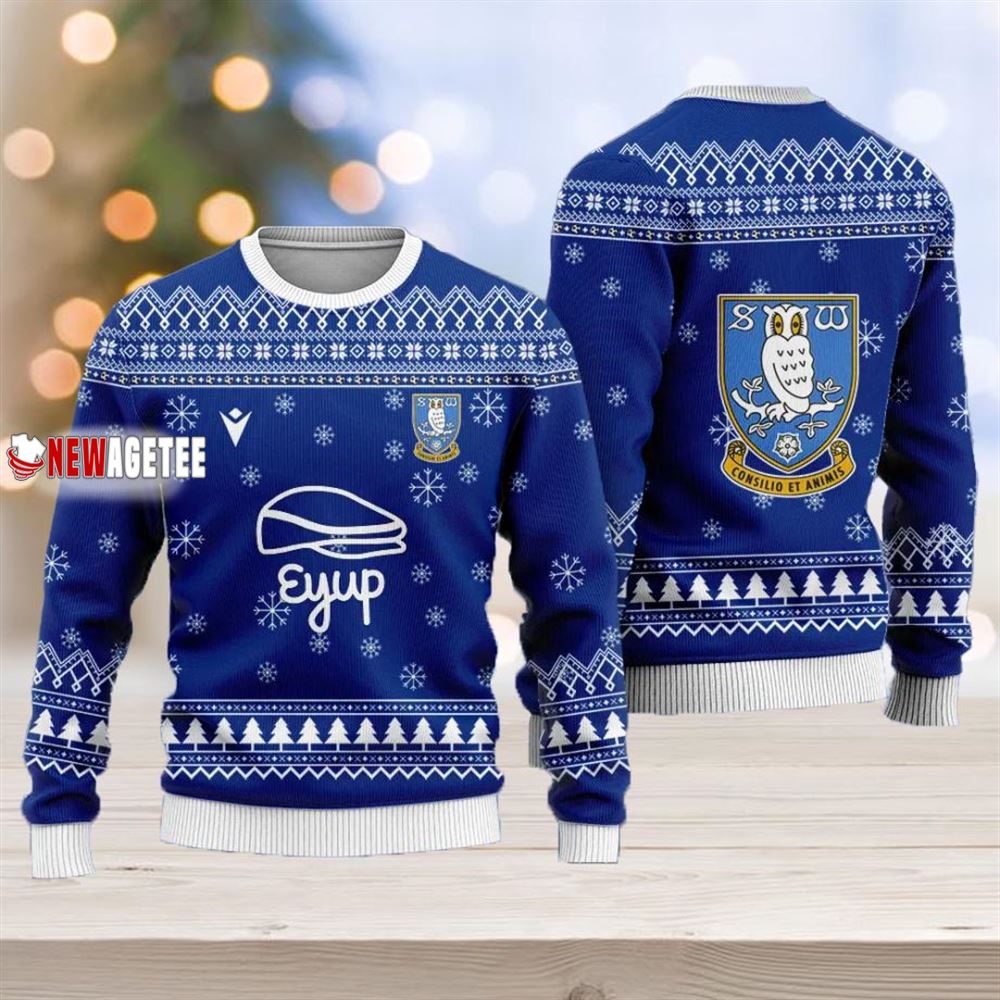 Sheffield Wednesday Fc Christmas Ugly Sweater