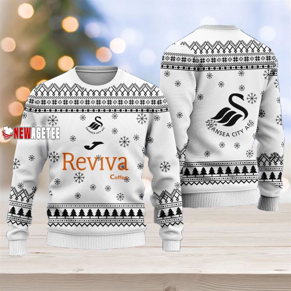 Swansea Afc Christmas Ugly Sweater