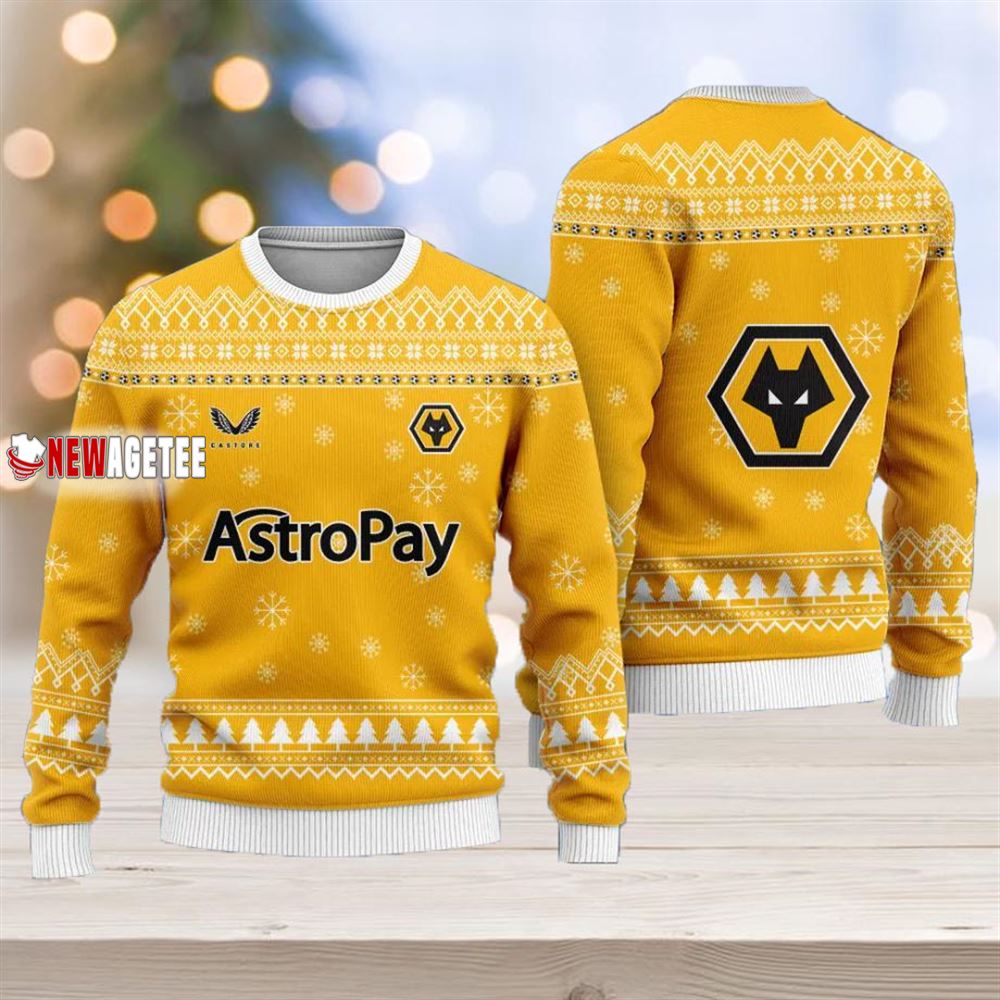 Wolverhampton Fc Christmas Ugly Sweater
