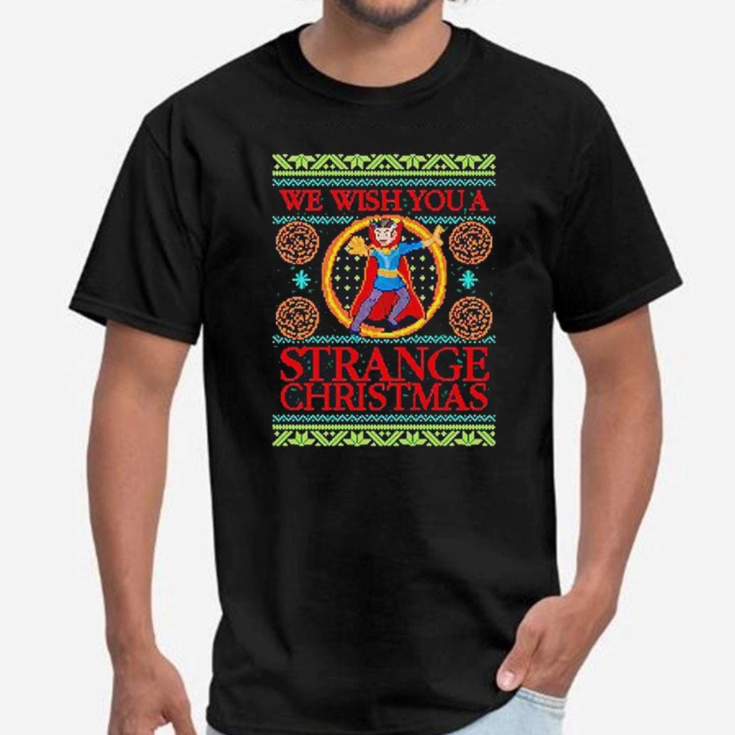 Dr Strange Christmas Pattern Ugly Shirt Hoodie