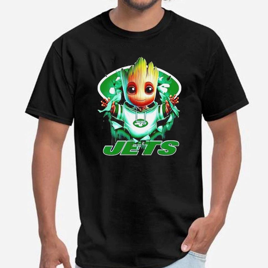 Nfl New York Jets Baby Groot Shirt Hoodie