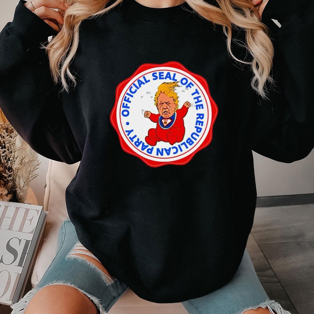 Seal Of The Republican Party Trump Baby Shirt Hoodie