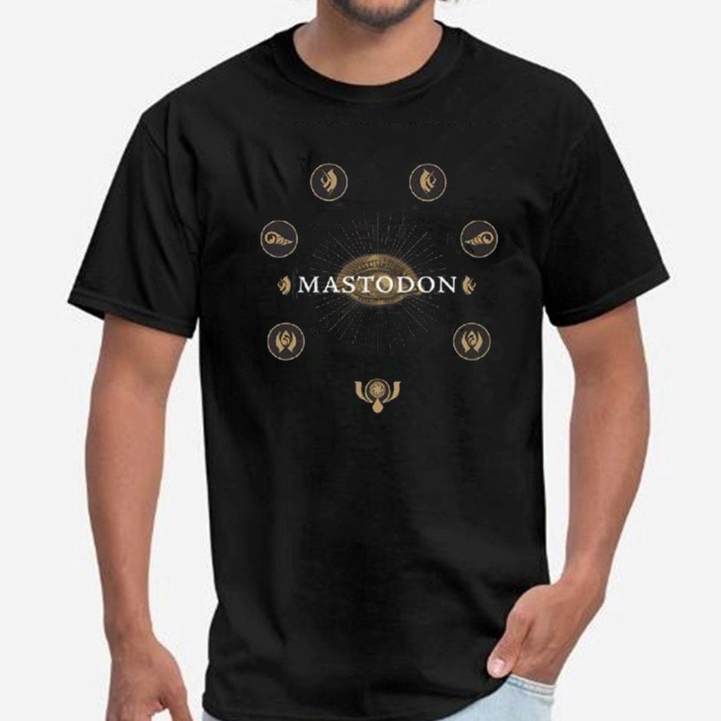 Official Original Mastodon Merch Store Symbols Shirt