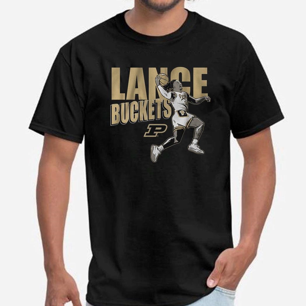 Official Purdue Basketball Lance Jones Buckets Shirt