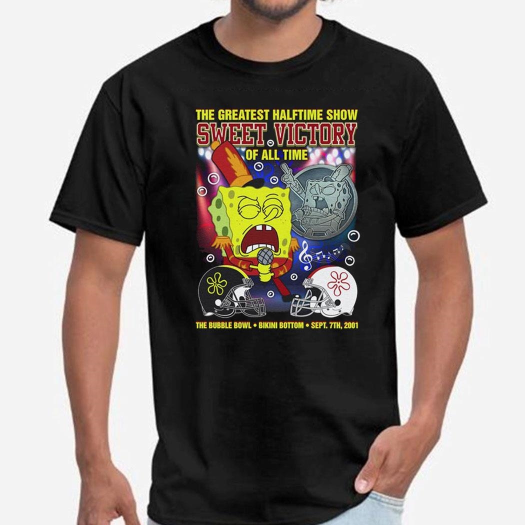 Official Sweet Victory The Bikini Bowl The Greatest Halftime Show Of All Time Shirt