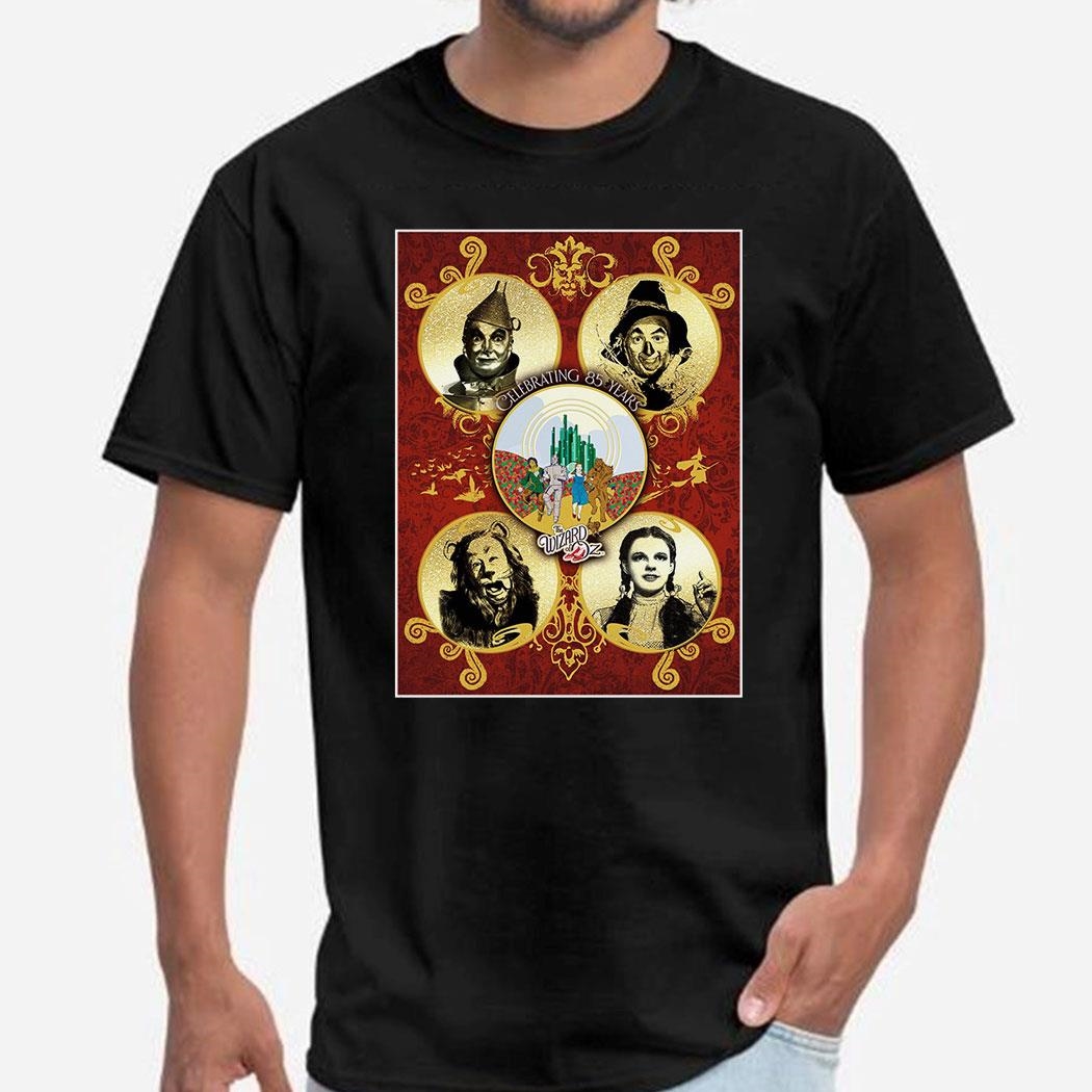 Official The Wizard Of Oz 85th Anniversary Mini Montage Shirt Ladies Tee