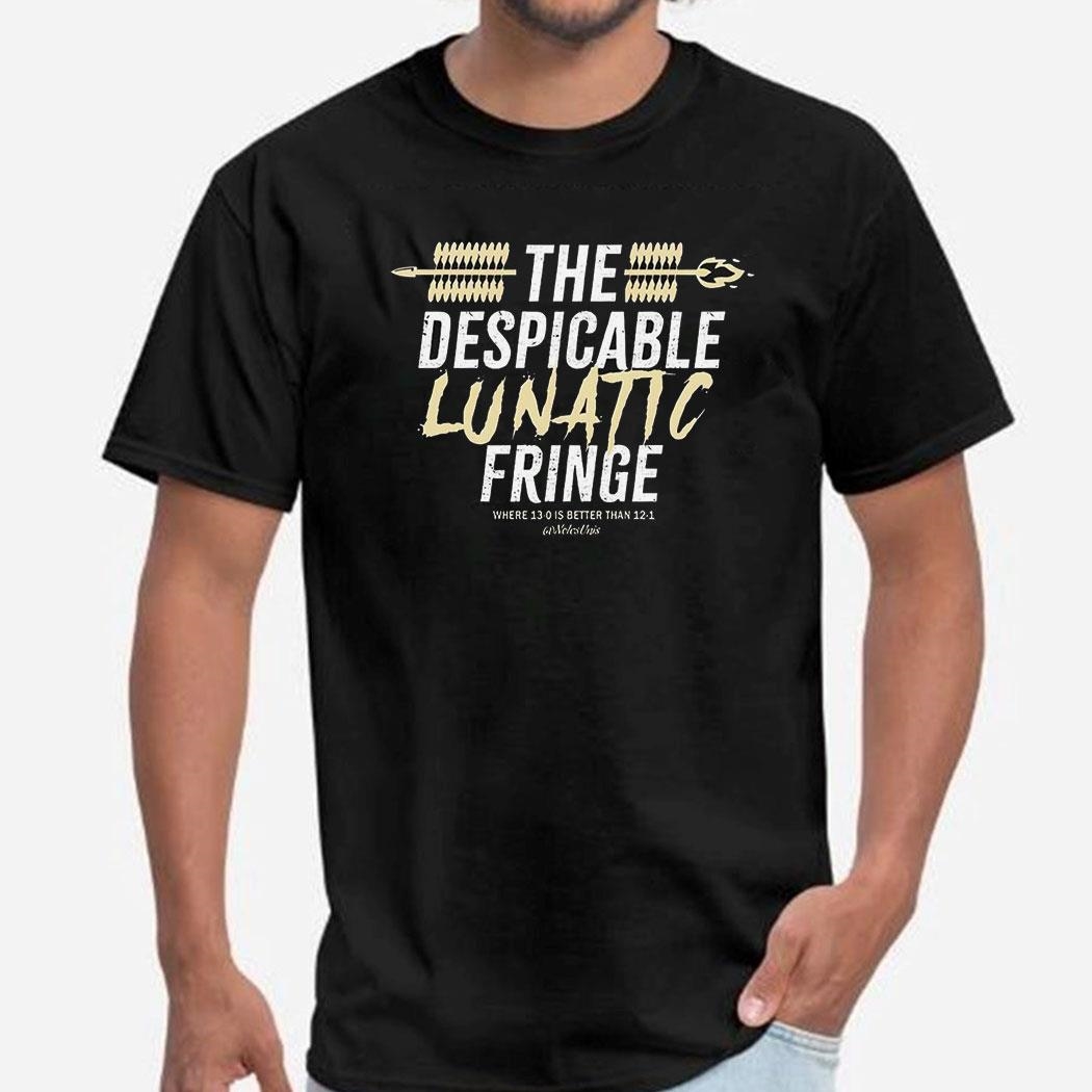 The Despicable Lunatic Fringe T-shirt Ladies Tee