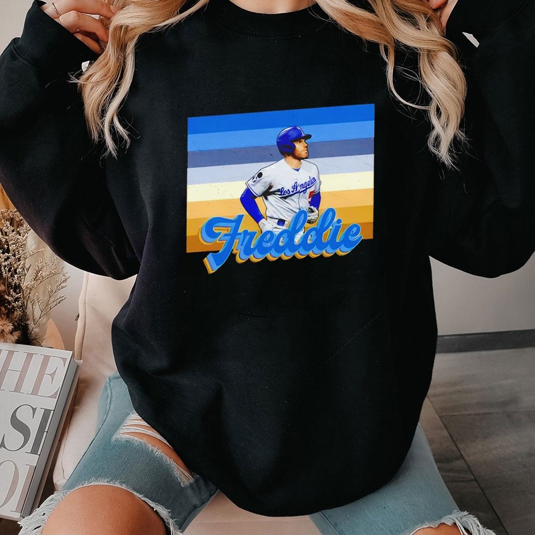 Freddie Freeman Los Angeles Dodgers Baseball Player Freddie Pose Vintage Shirt Sweatshirt