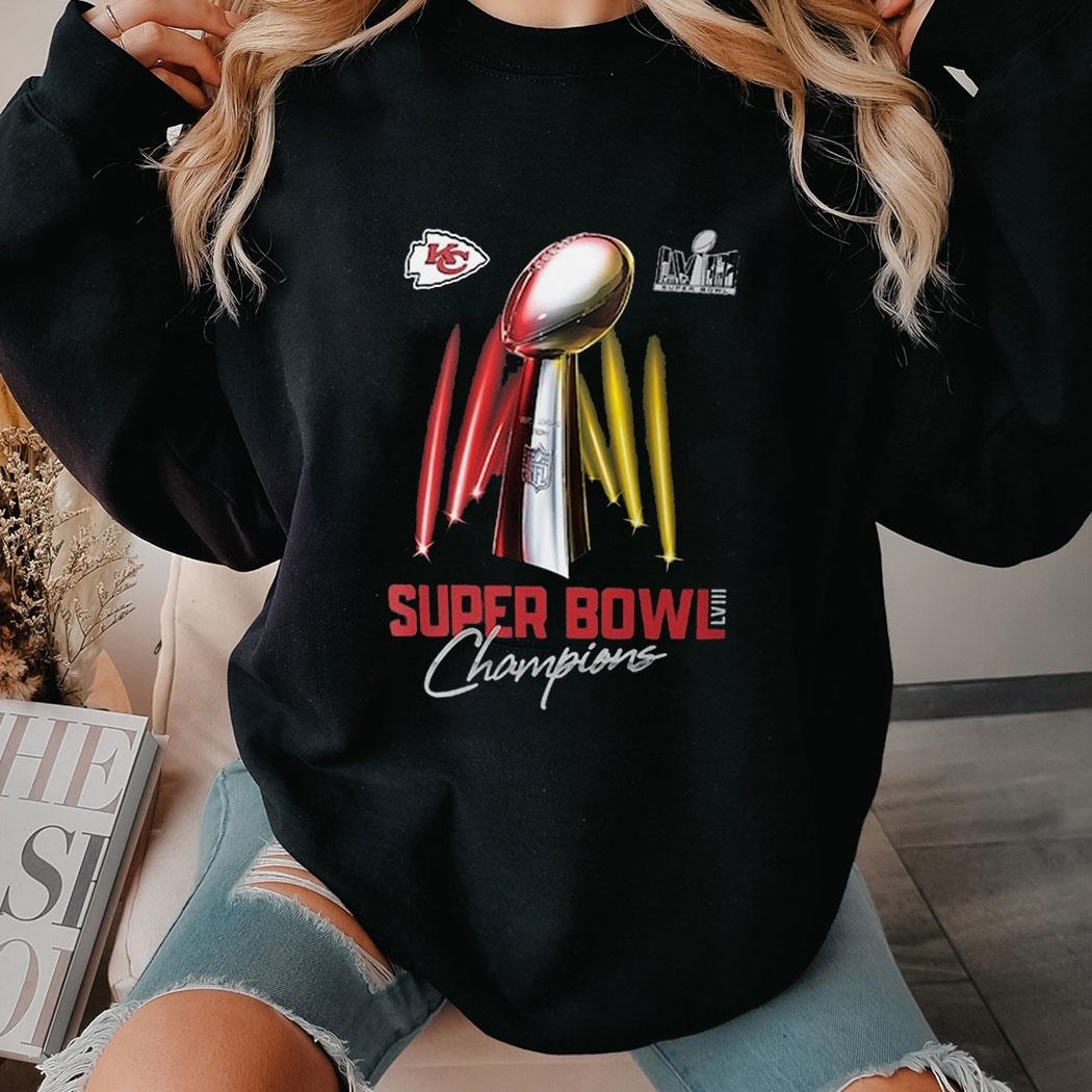Kansas City Chiefs Fanatics Branded Super Bowl Lviii Champions Shirt