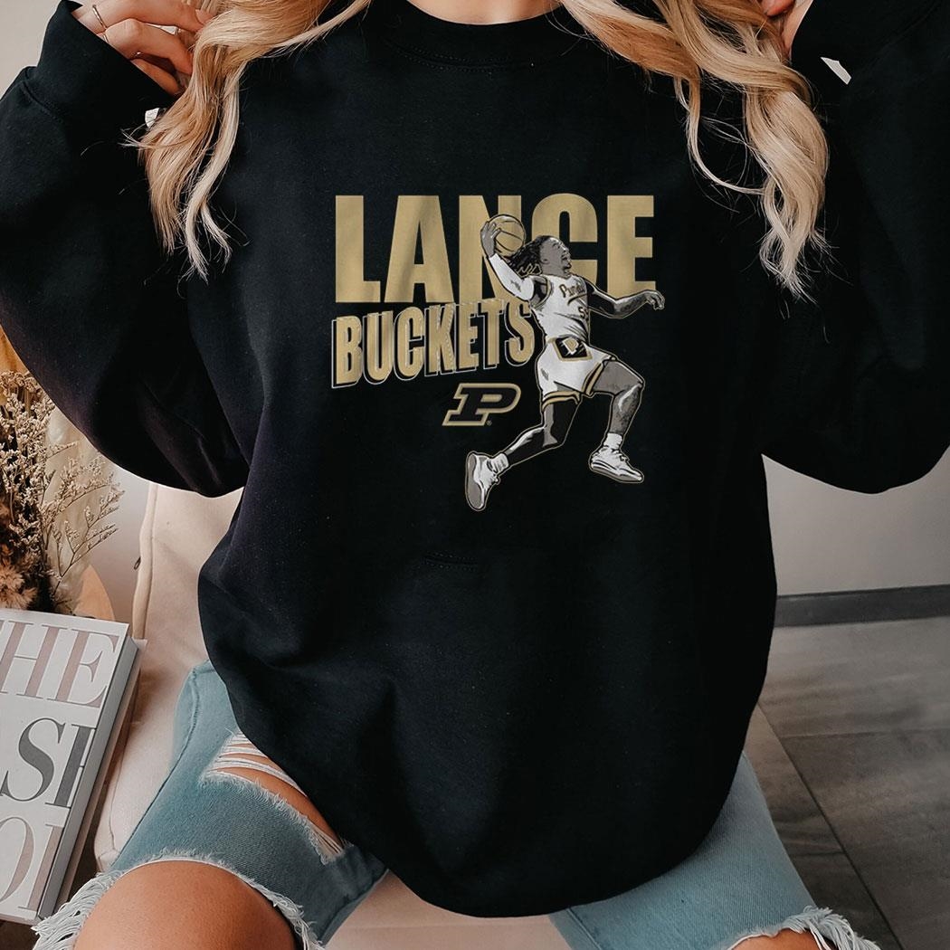 Official Purdue Basketball Lance Jones Buckets Shirt