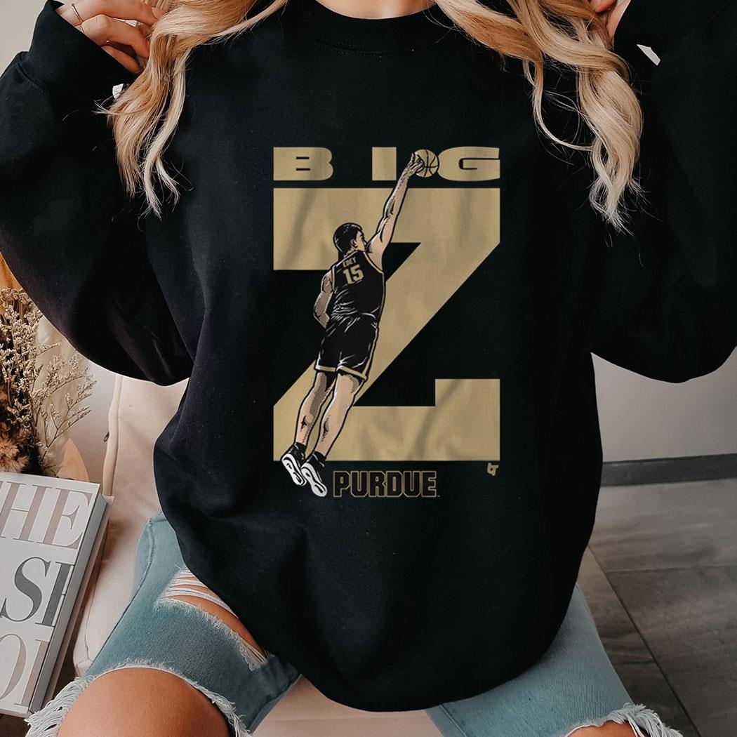 Official Purdue Basketball Zach Edey Big Z Shirt