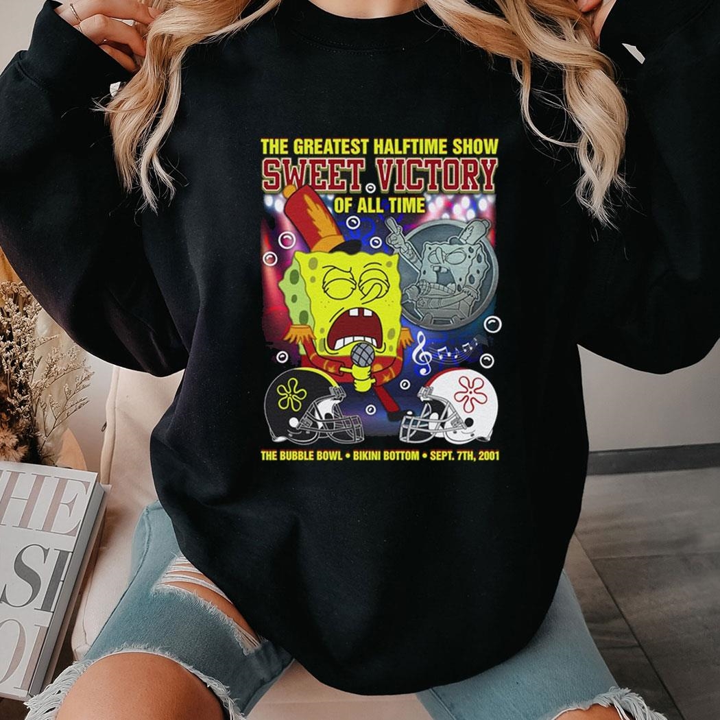 Official Sweet Victory The Bikini Bowl The Greatest Halftime Show Of All Time Shirt