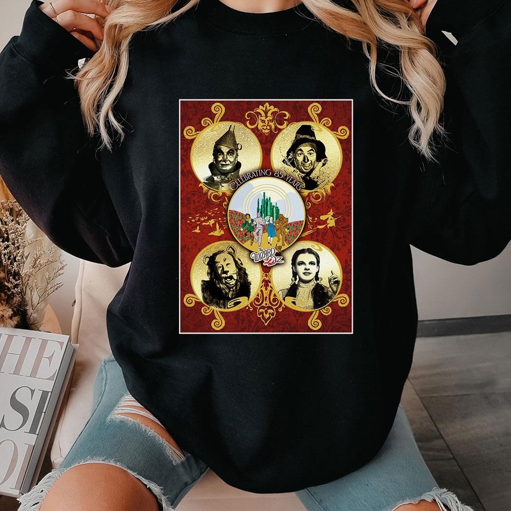 Official The Wizard Of Oz 85th Anniversary Mini Montage Shirt Ladies Tee