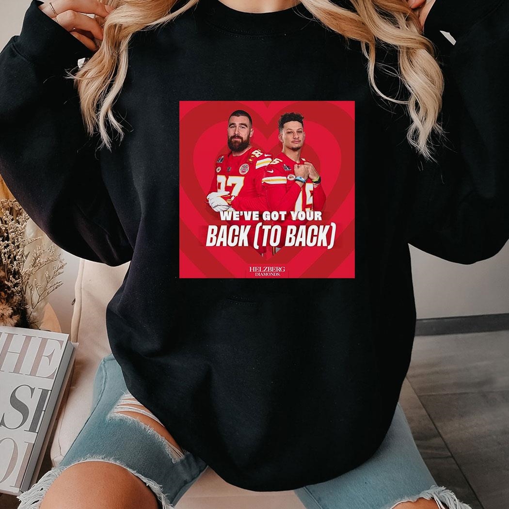 Patrick Mahomes Travis Kelce Germany Game Shirt Ladies Tee