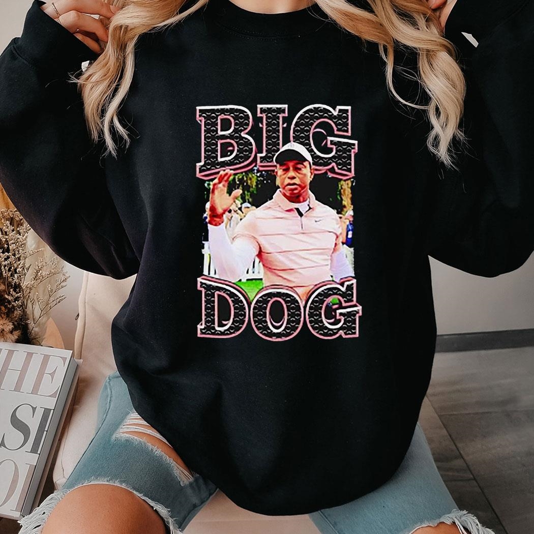 Tiger Woods Big Dog Shirt Ladies Tee