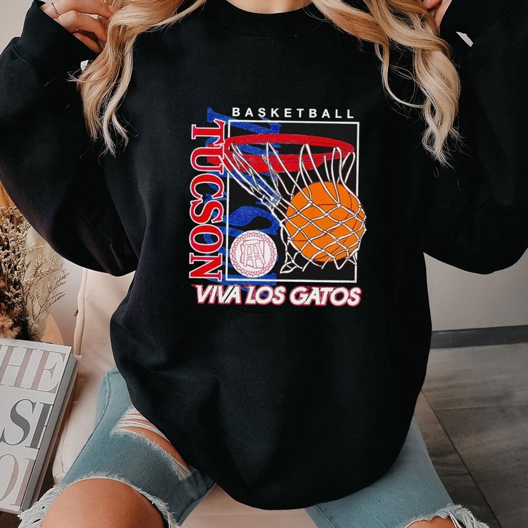 Tucson Basketball Viva Los Gatos Arizona Wildcats Shirt Hoodie