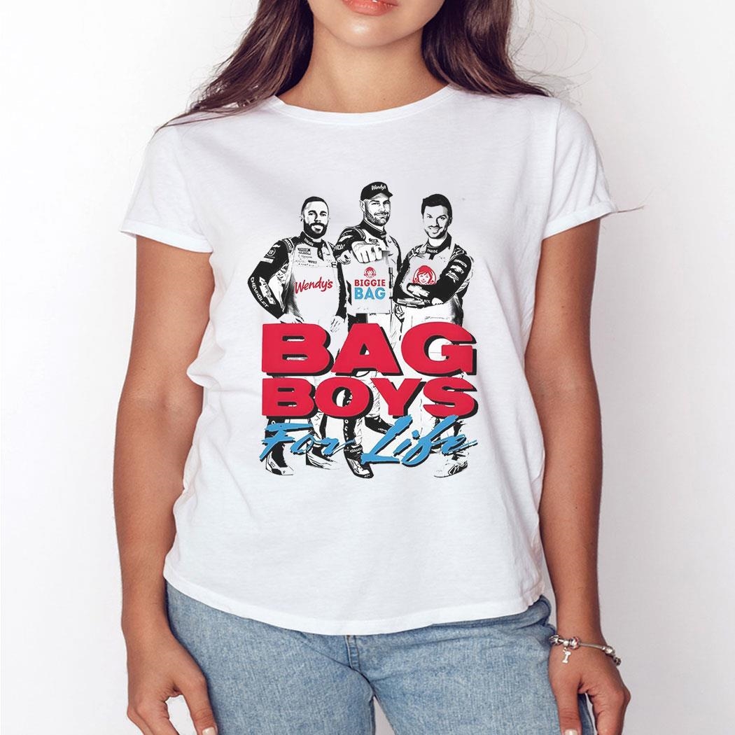 Wendy’s Biggie Bag Boys For Life Art Shirt Ladies Tee