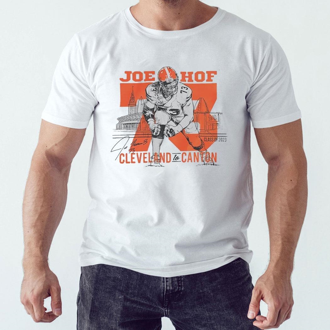 Joe Hof Cleveland To Canton Shirt Ladies Tee