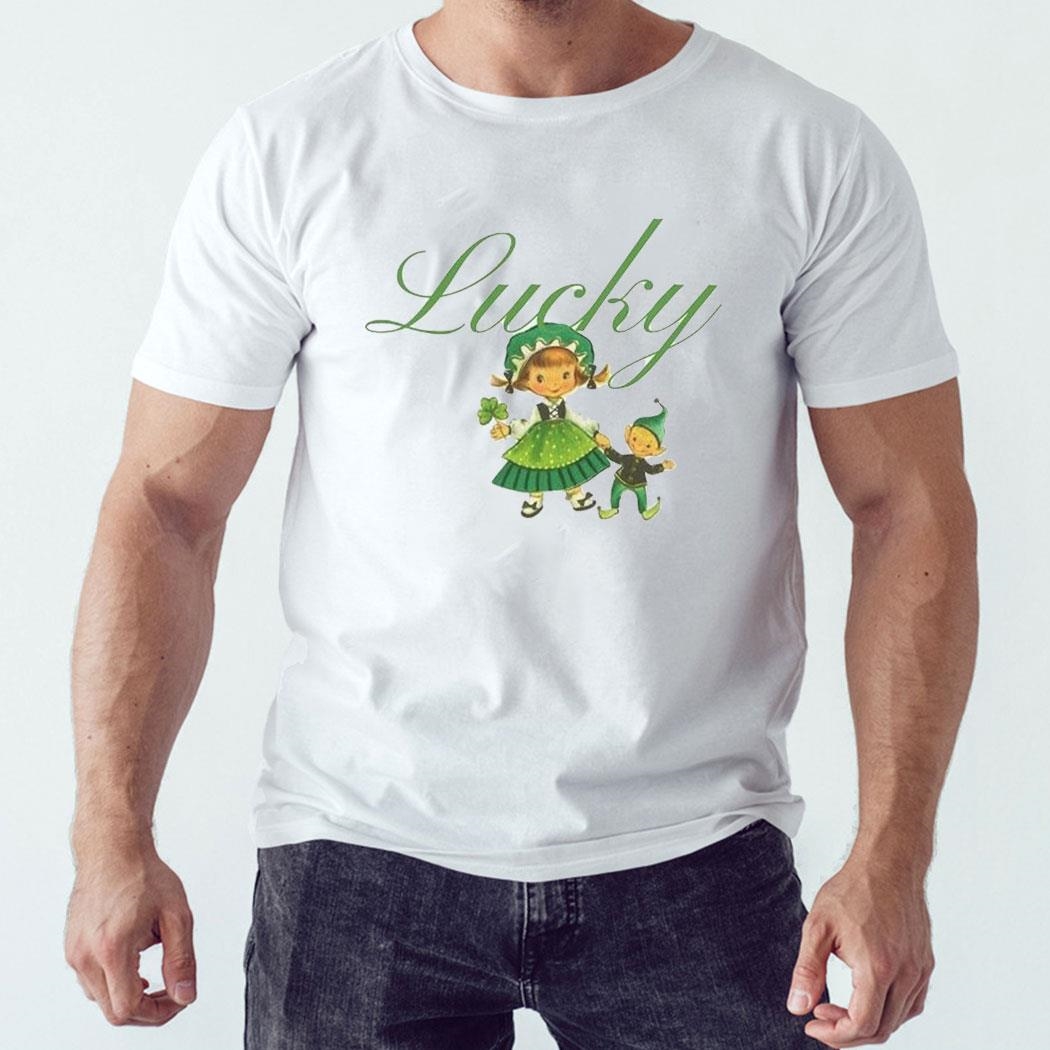 Lucky St Patricks Day Shirt Kiss Me Im Irish Shirt Sweatshirt