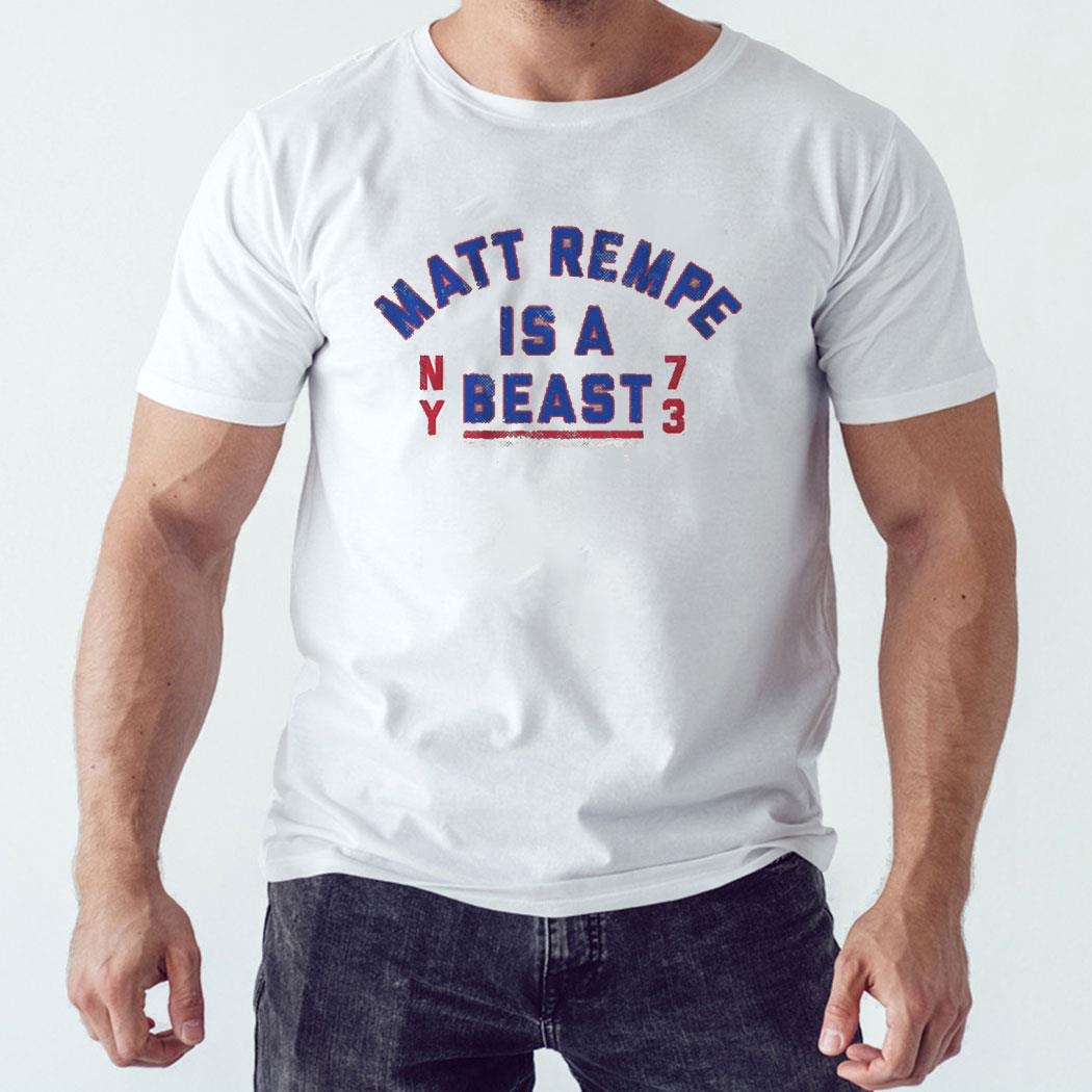 Matt Rempe Is A Beast Shirt Ladies Tee