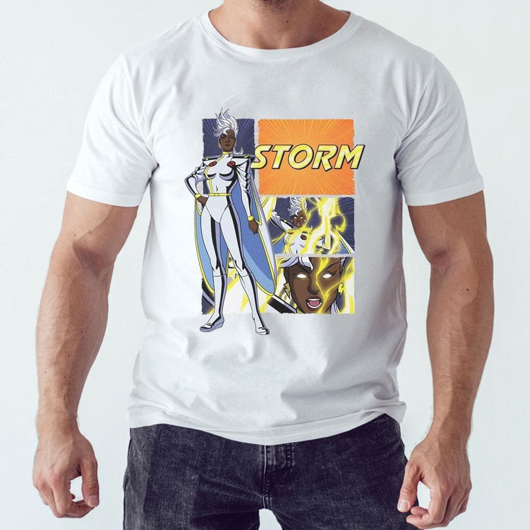 Official X-men ’97 Storm Pose Girls T-shirt Ladies Tee