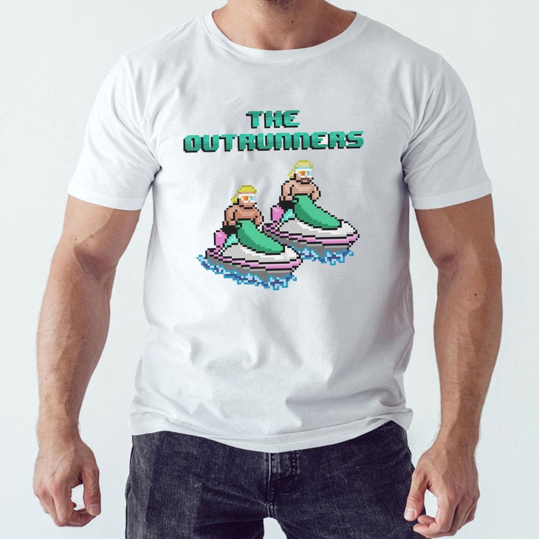 The Outrunners Runnin’ Wild Pixel Art Shirt Hoodie