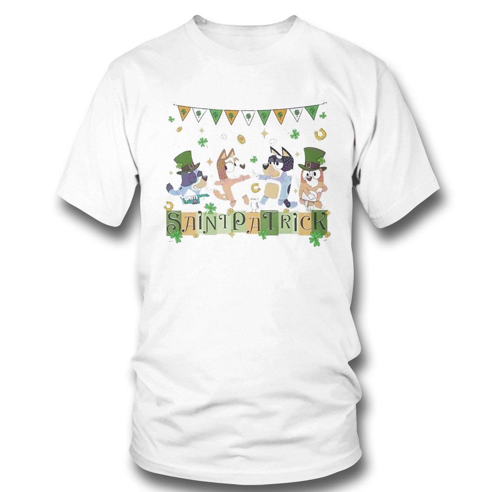 Saint Patrick Party Bluey Family Shirt Hoodie