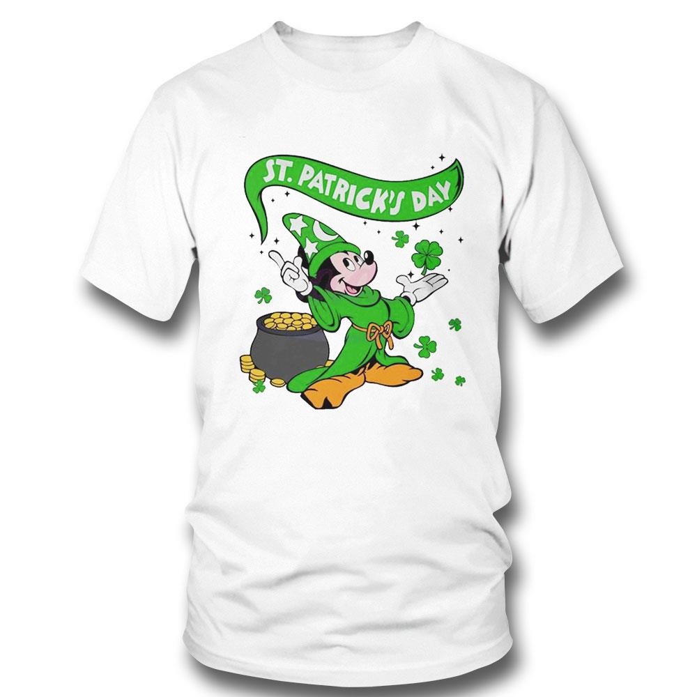 St Patricks Day Mickey Mouse Witch Shirt Hoodie