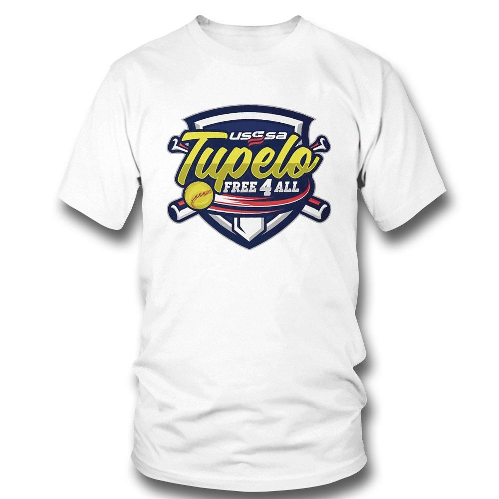 Usssa Mississippi Fast Pitch Tupelo Free 4 All 2024 Logo Shirt Hoodie