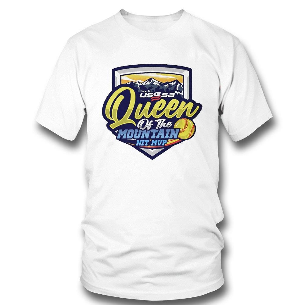 Usssa New Mexico Fast Pitch Queen Of The Mountain Nit Mvp 2024 Shirt Hoodie