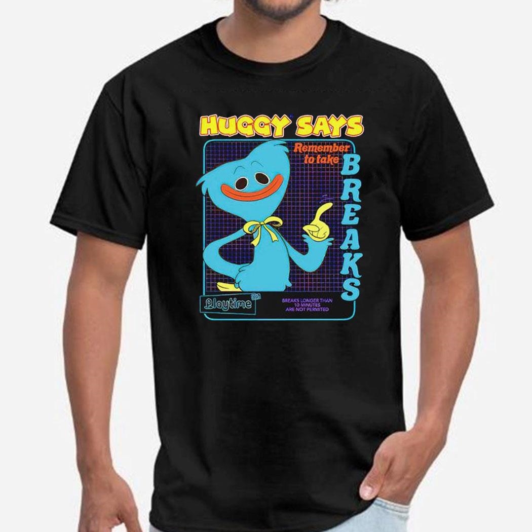 Huggy Wuggy Huggy Says Shirt Hoodie
