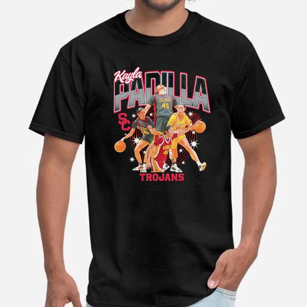 Kayla Padilla Usc Trojans Ncaa Women’s Basketball 2023 2024 Post Season Tee Long Sleeve Shirt