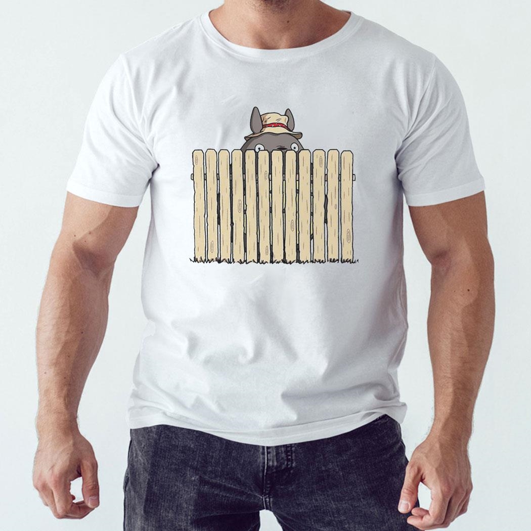 My Neighbor Totoro And Wilson Wilson Jr Home Improvement Hidden Neighbor Shirt Ladies Tee