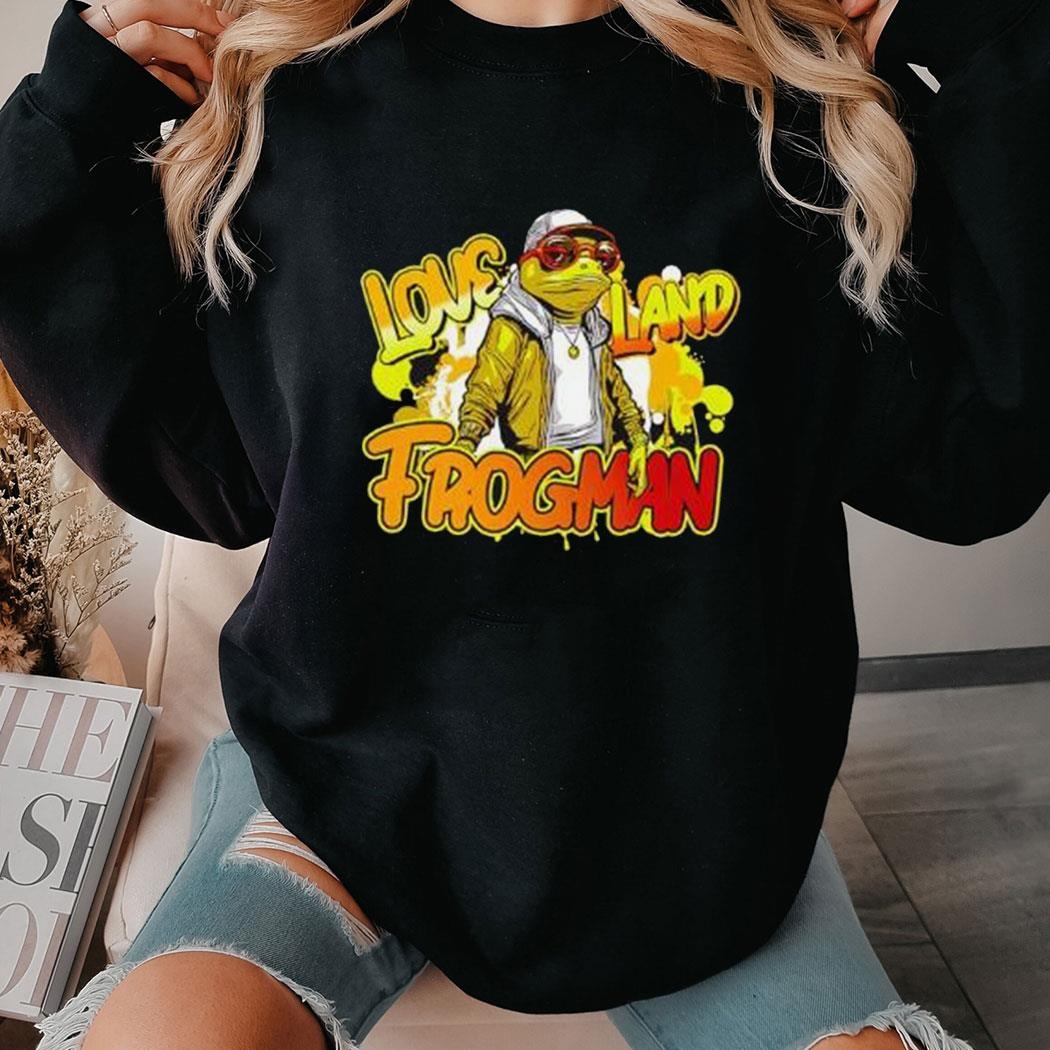 Loveland Frogman Hip-hop Graffiti Shirt Ladies Tee