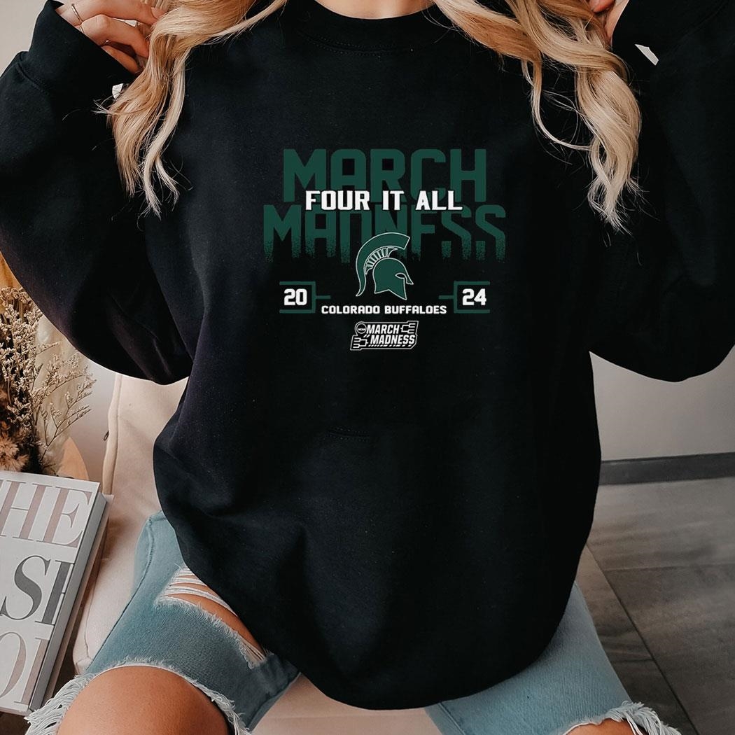 Michigan State Spartans Ncaa Women’s Basketball 2023 2024 Post Season Shirt