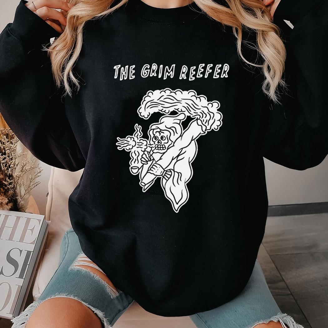 The Grim Reefer Smoking Tee Shirt