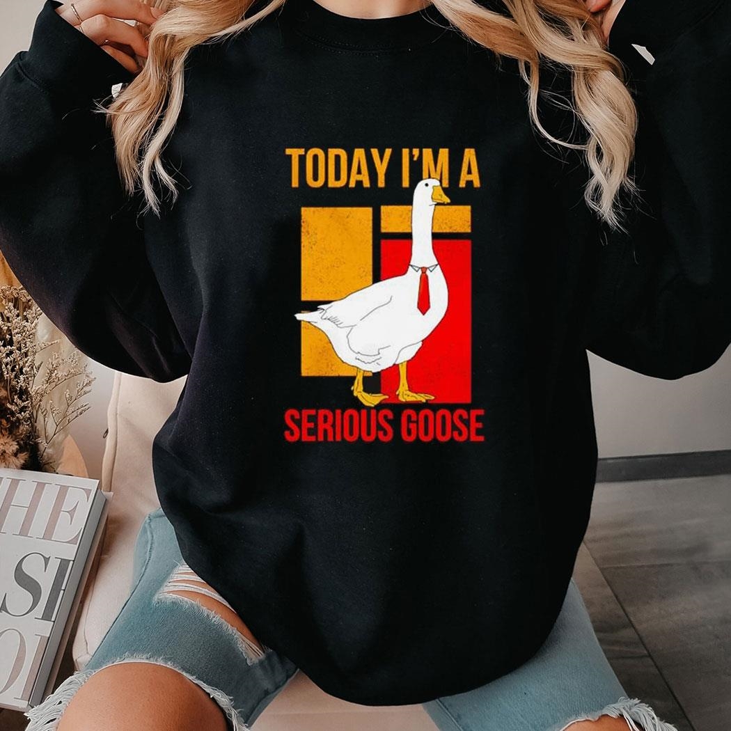 Today I’m A Serious Goose Shirt Hoodie