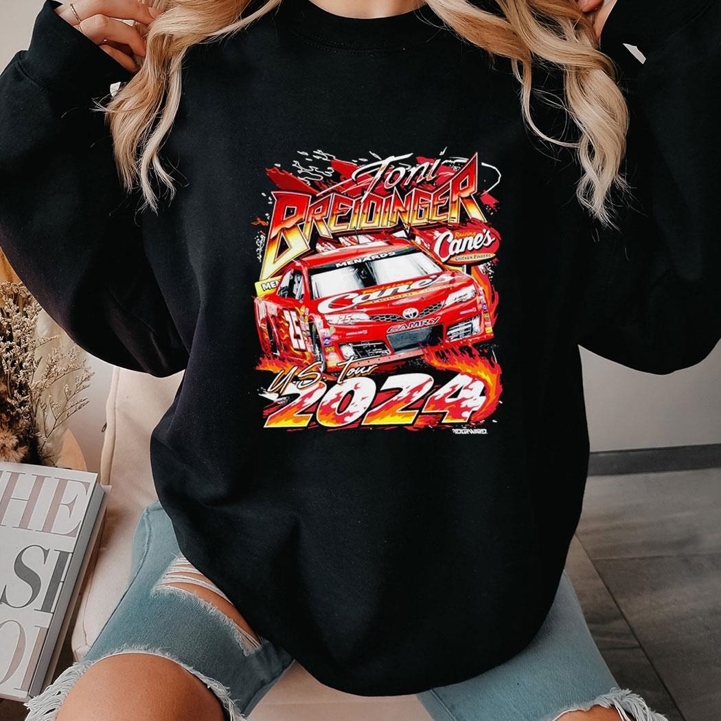 Toni Breidinger Raising Cane’s Arca Tour 2024 Graphic Tee Long Sleeve Shirt