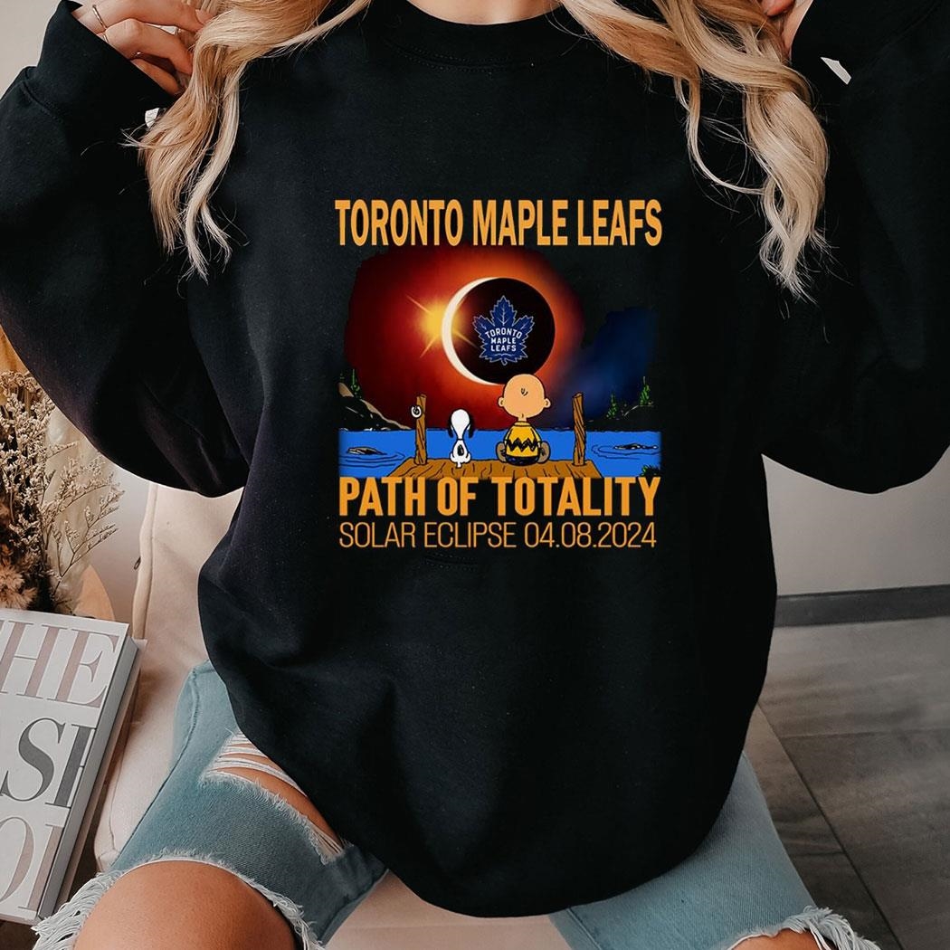 Toronto Raptors Path Of Totality Solar Eclipse 2024 Shirt Hoodie Ladies Tee