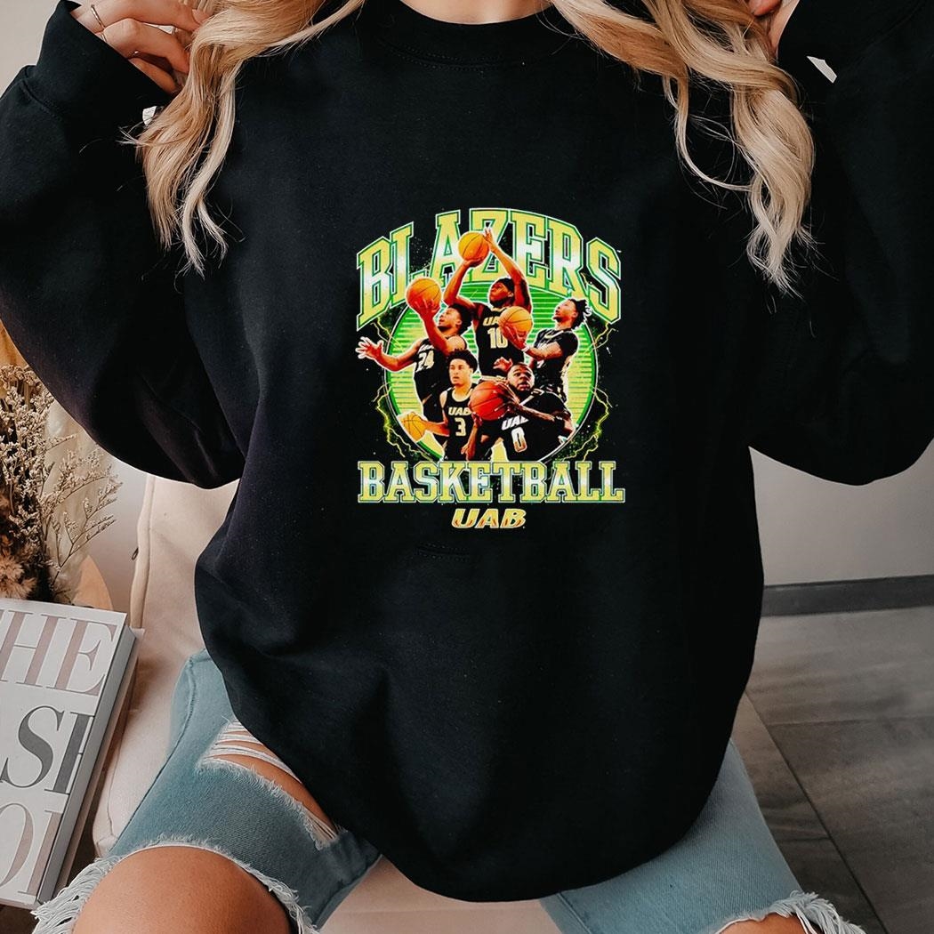 Uab Blazers Ncaa Women’s Basketball 2023 2024 Post Season Shirt