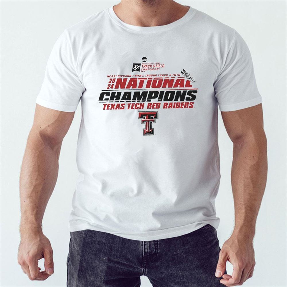 Texas Tech Red Raiders 2024 Ncaa Division I Men’s Indoor Track And Field National Champion Shirt Hoodie