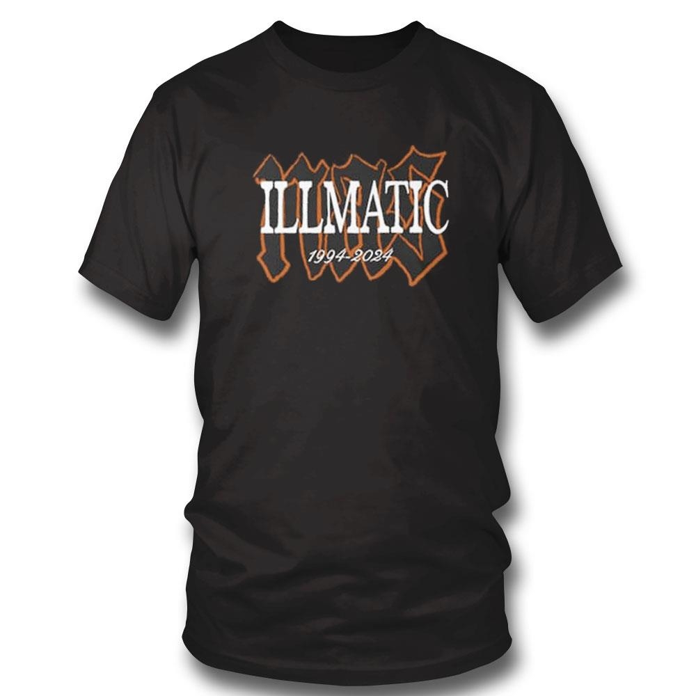 Nasir Jones 30 Years Of Illmatic Off Mc Warning April 19 1994 Shirt